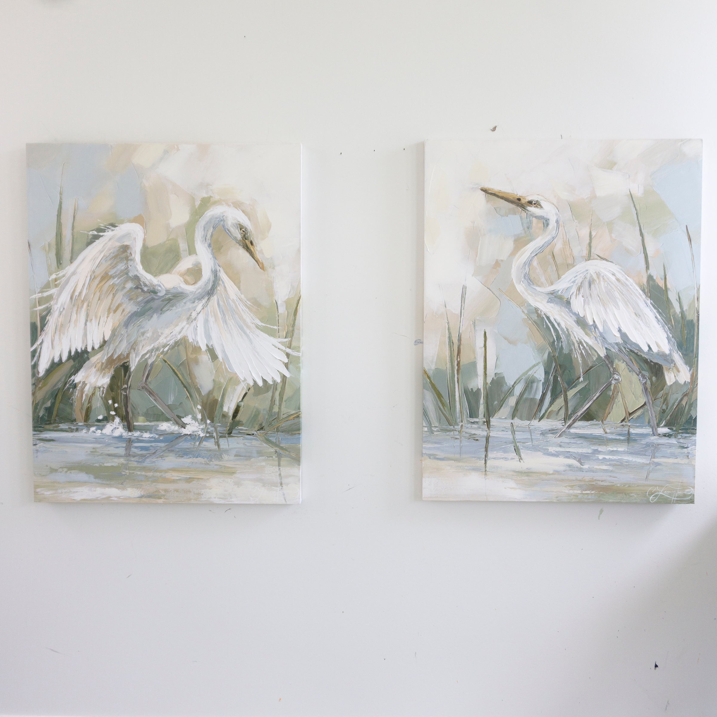 Marsh Mates: Closed Wings