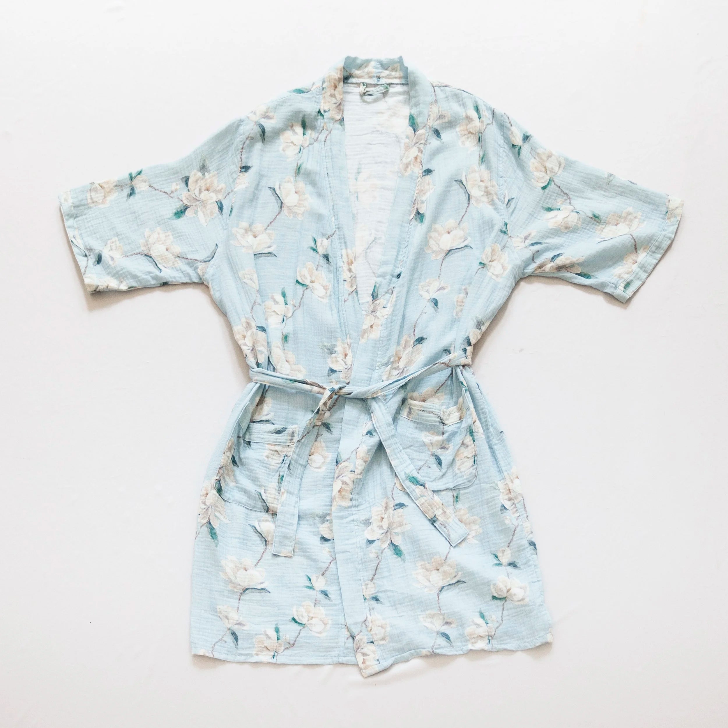 Women's Muslin Robe - Magnolia Mornings