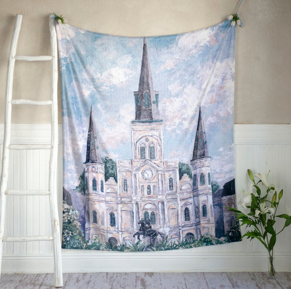 Big Easy Silk Fur Blanket