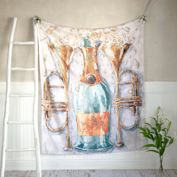 Classy Krewe Silk Fur Blanket