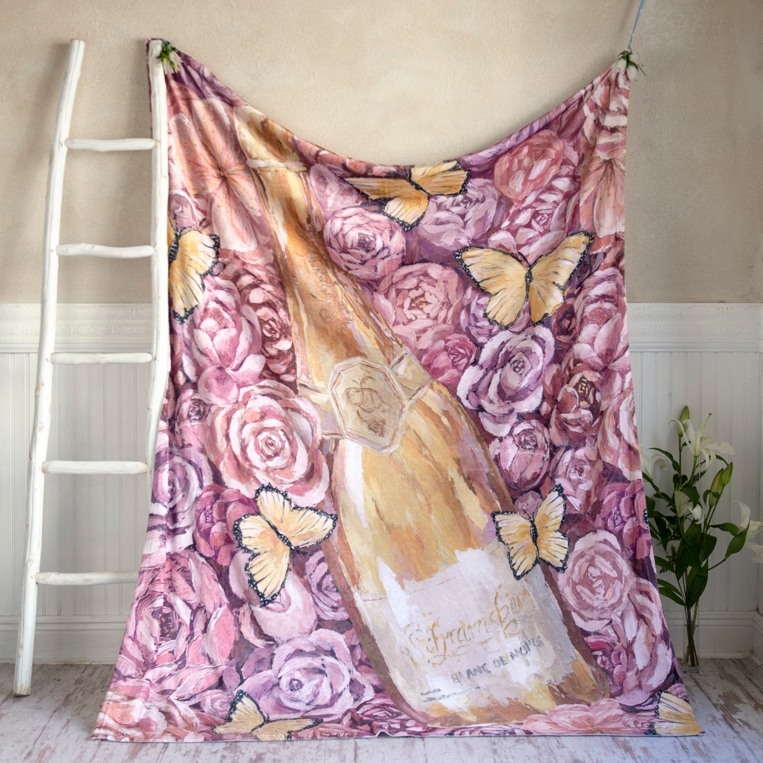 Bubbles and Butterflies XL blanket