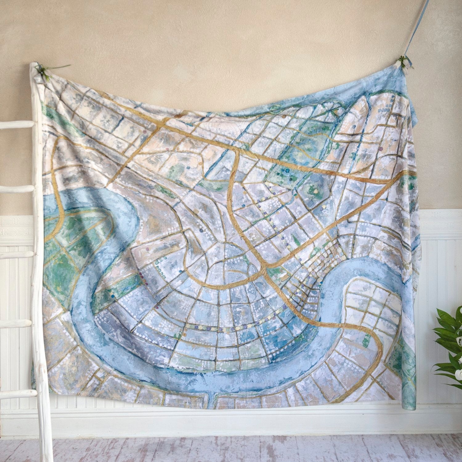 Crescent City Connections XL blanket