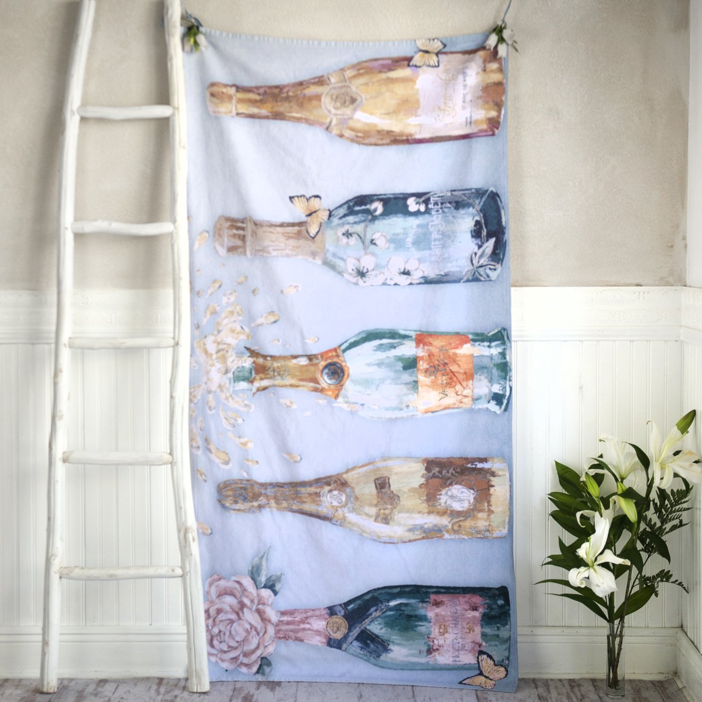 Beach Bubbly Towel