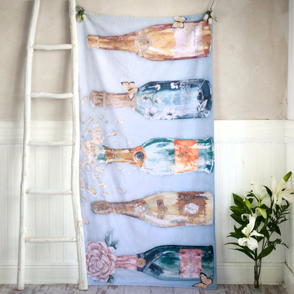 Beach Bubbly Towel