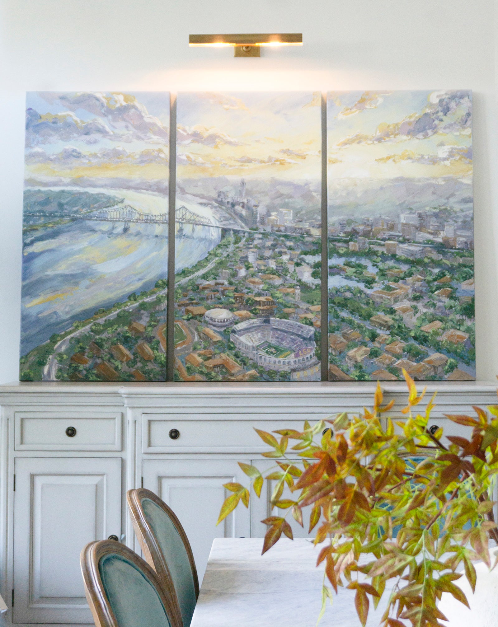 Callin' Baton Rouge Triptych