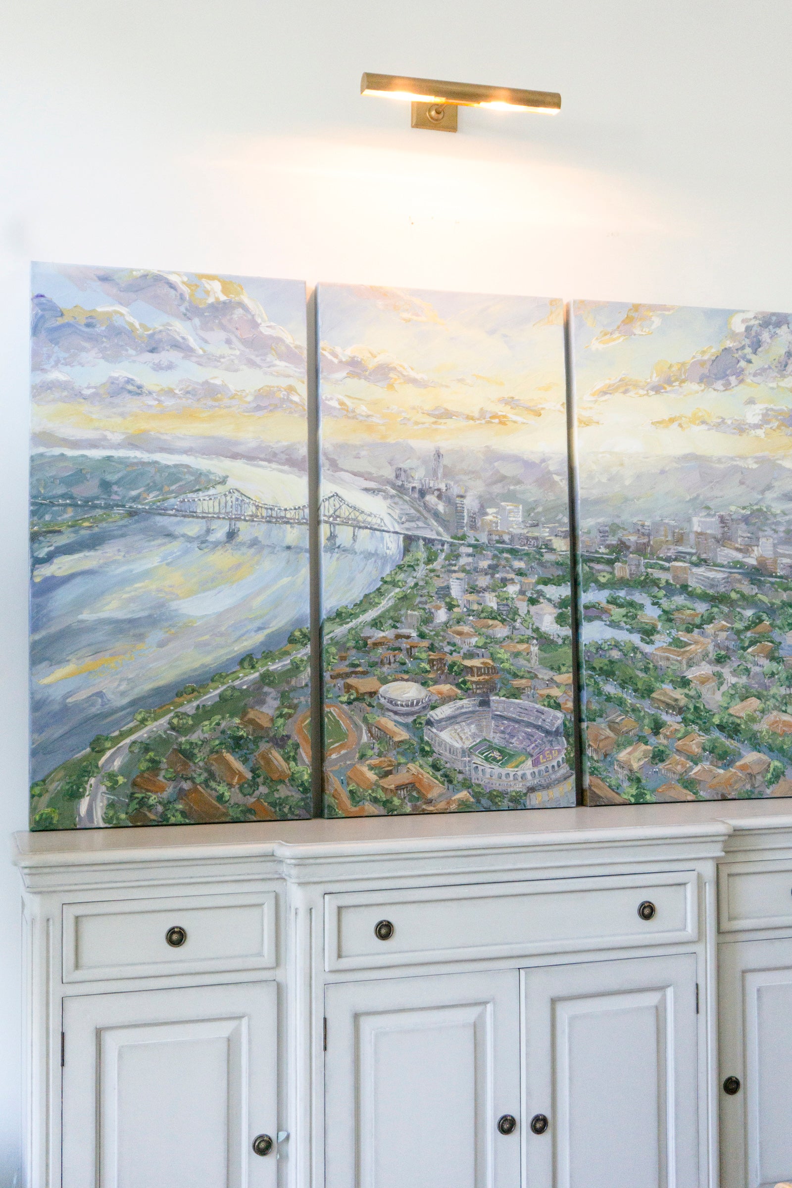 Callin' Baton Rouge Triptych