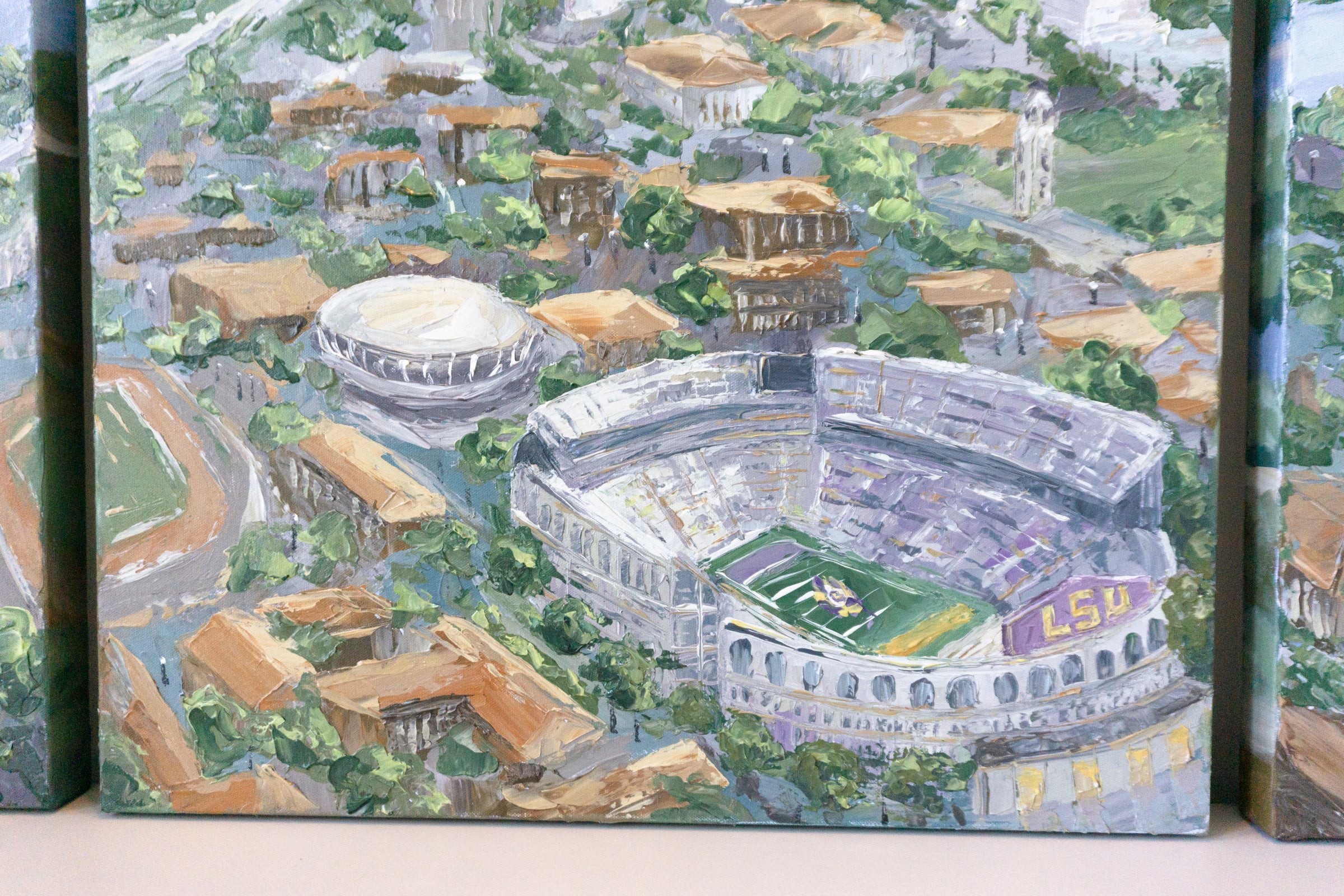 Callin' Baton Rouge Triptych