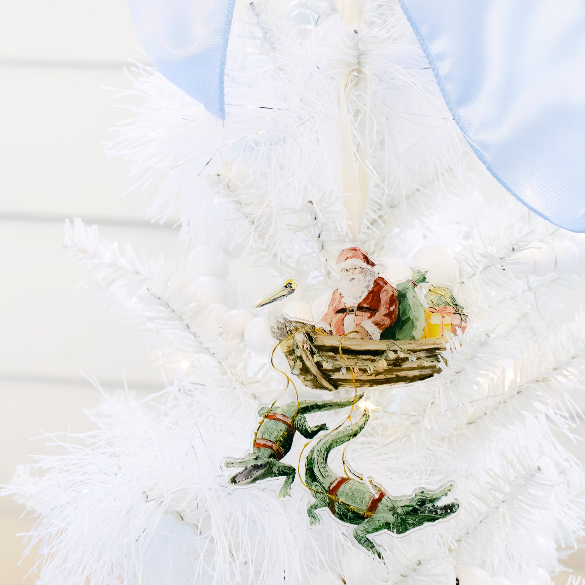 Cajun Santa Ornament