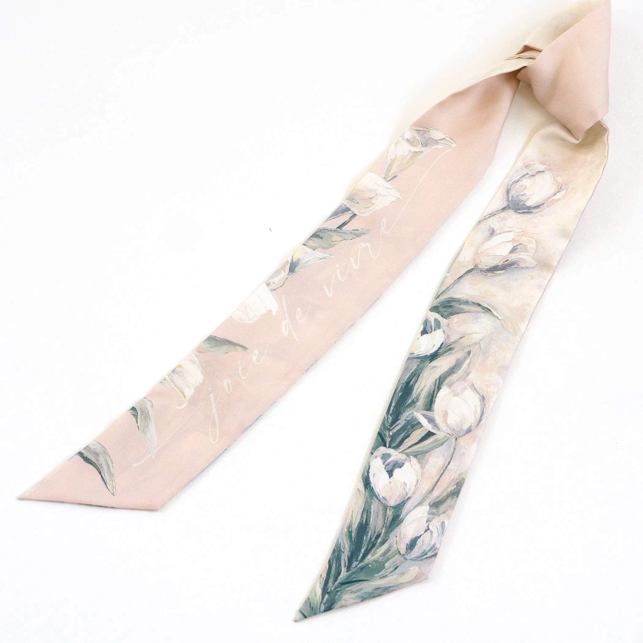 Silk Hair Scarf - "Joie De Vivre"