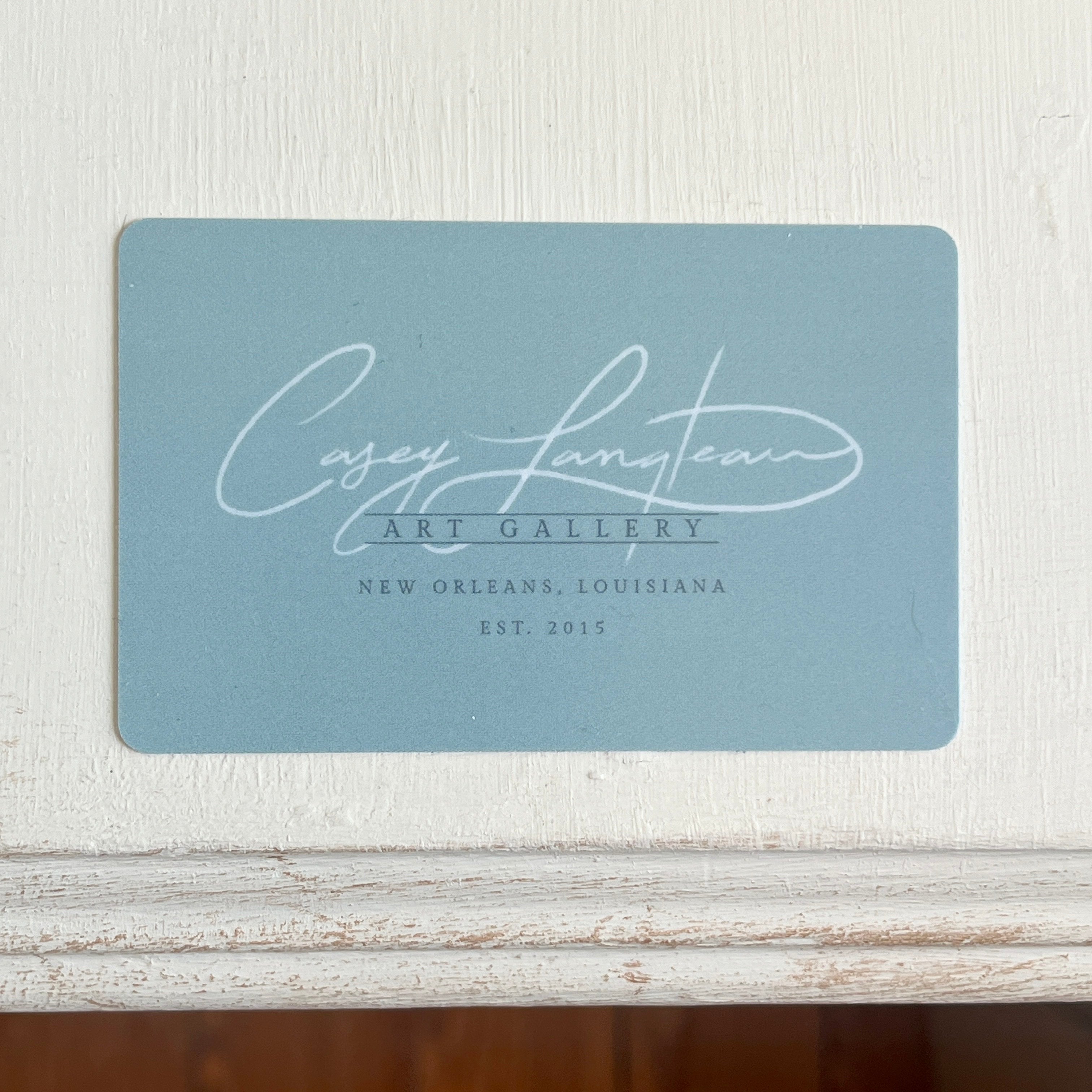 Gift Card for Casey Langteau Art