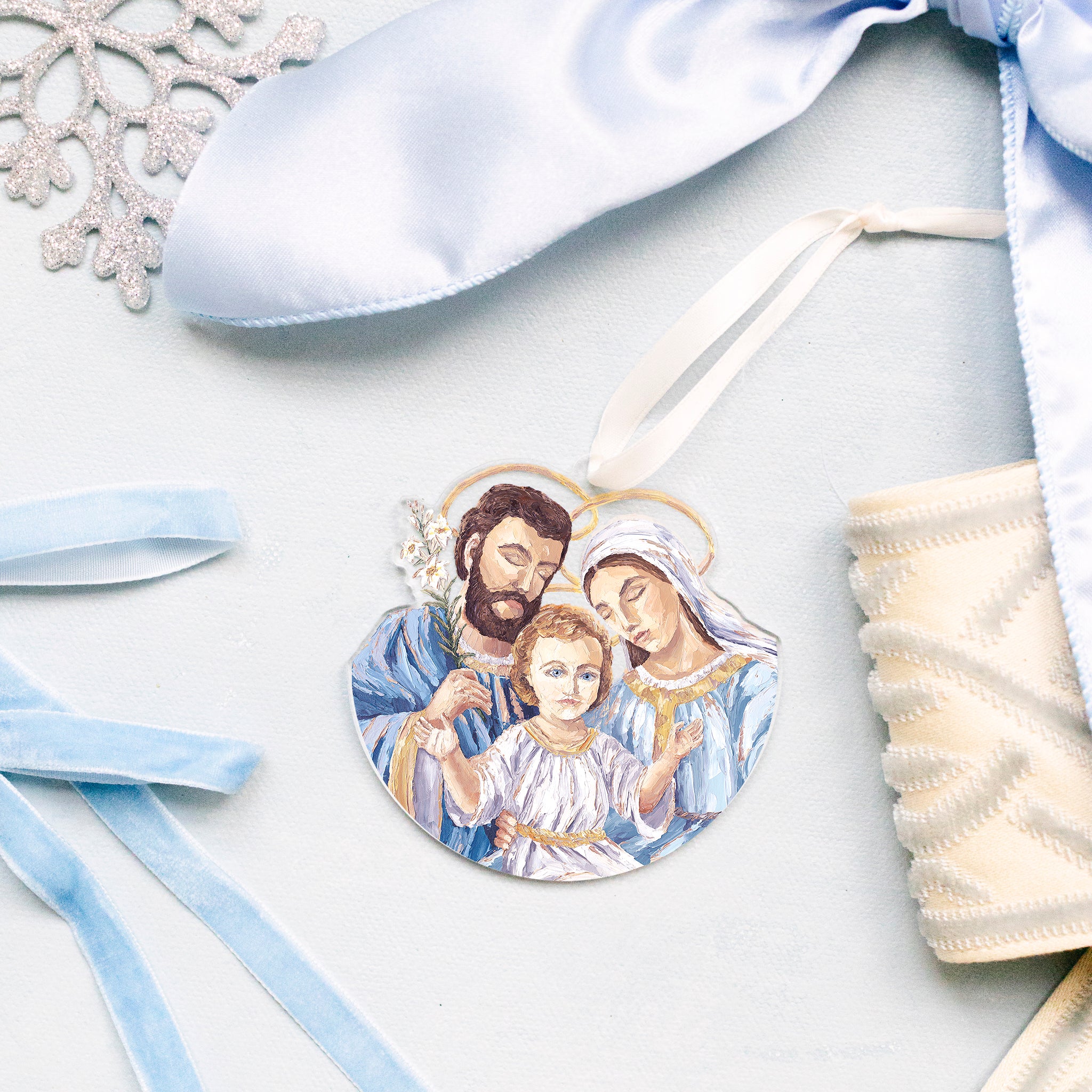 Holy Family Ornament