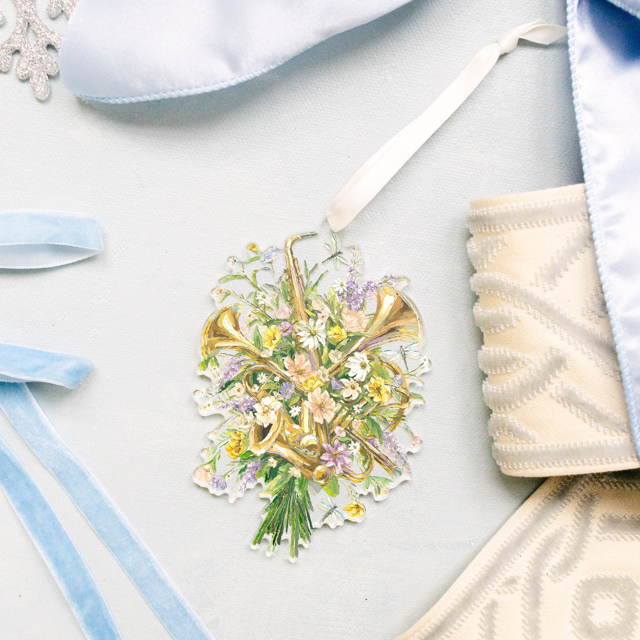 Brass Bouquet Ornament