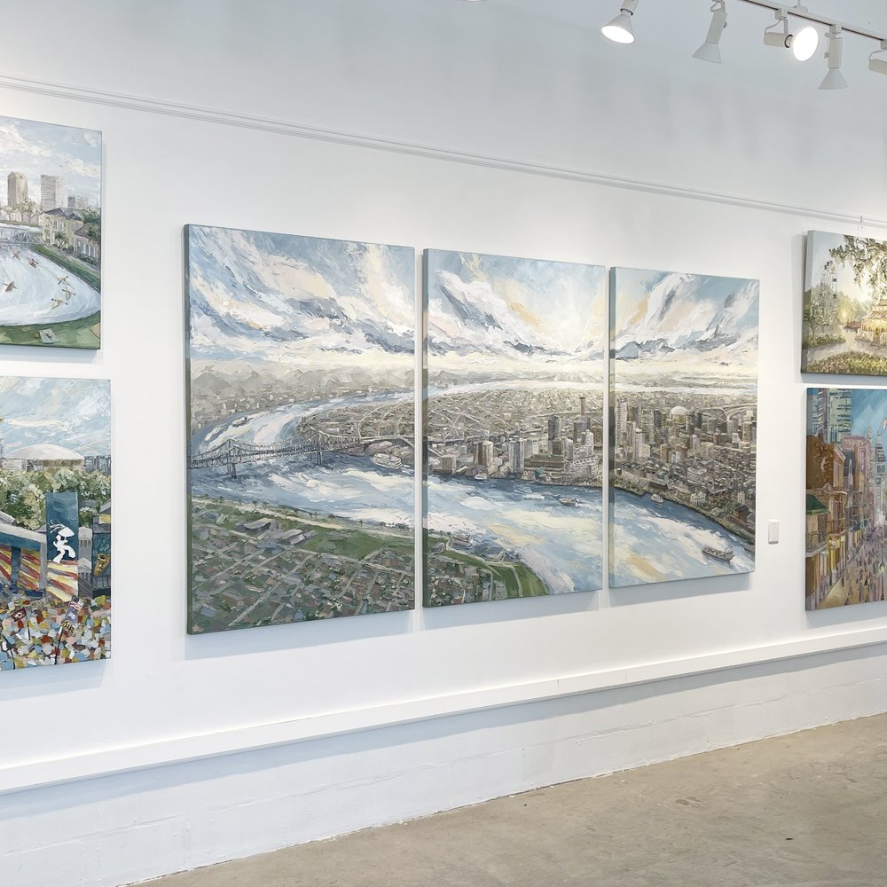 Revival on the River Triptych