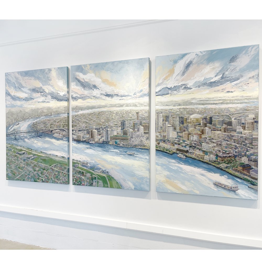 Revival on the River Triptych