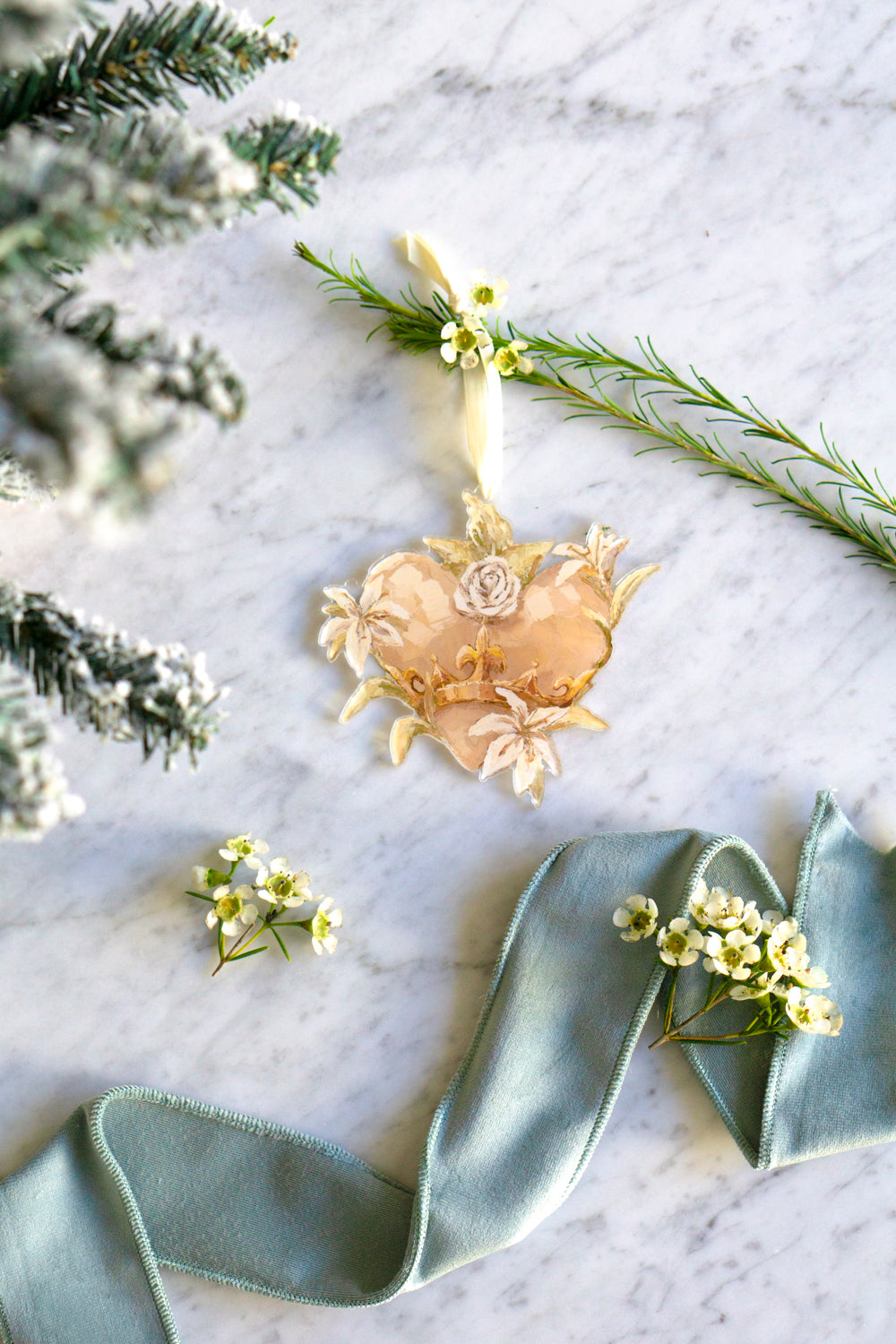 Sacred Heart Ornament