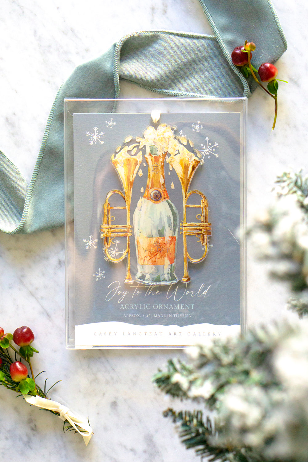 Classy Krewe Ornament