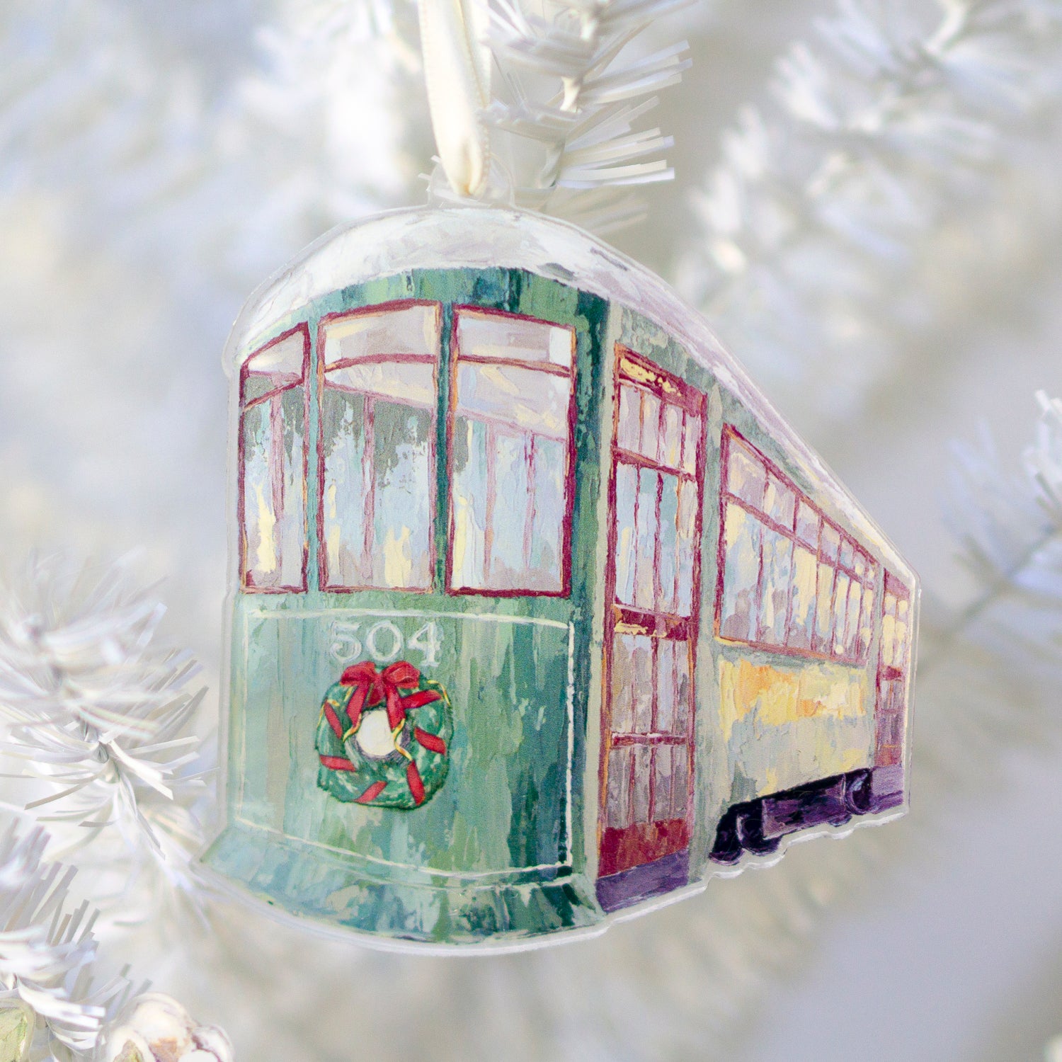 Hop in, Honey Ornament