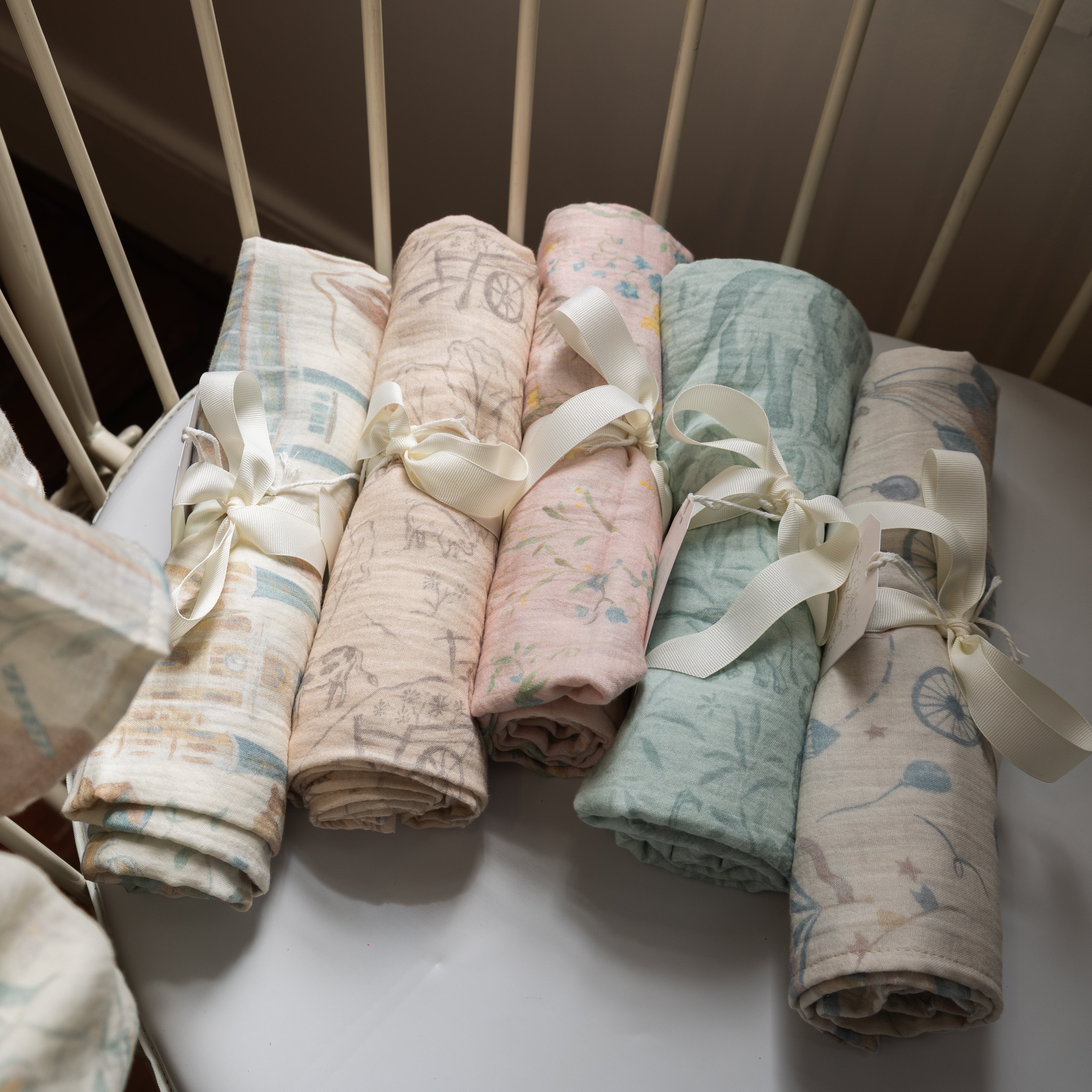 Raised on Beignets Swaddle