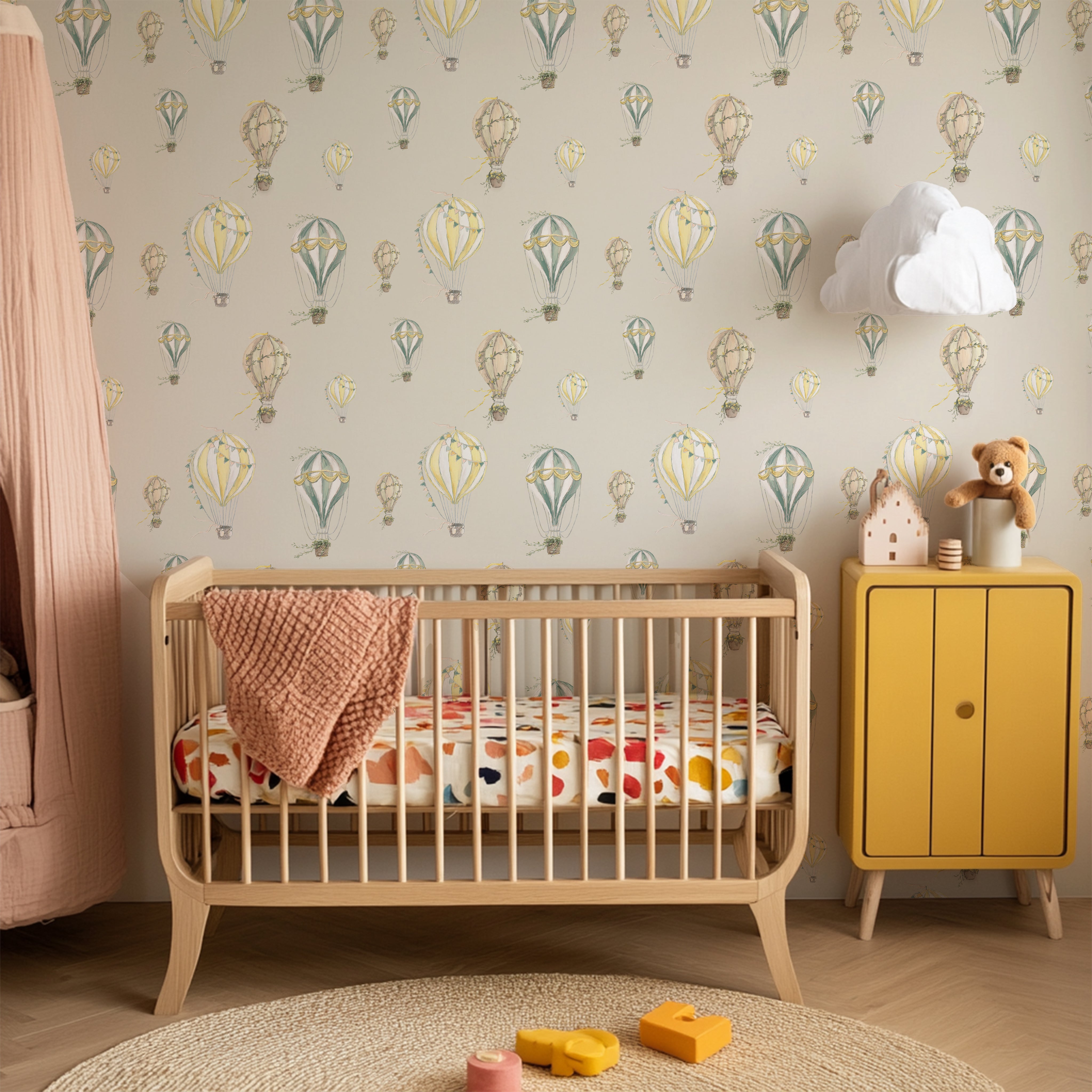 Customizable Nursery Wallpaper