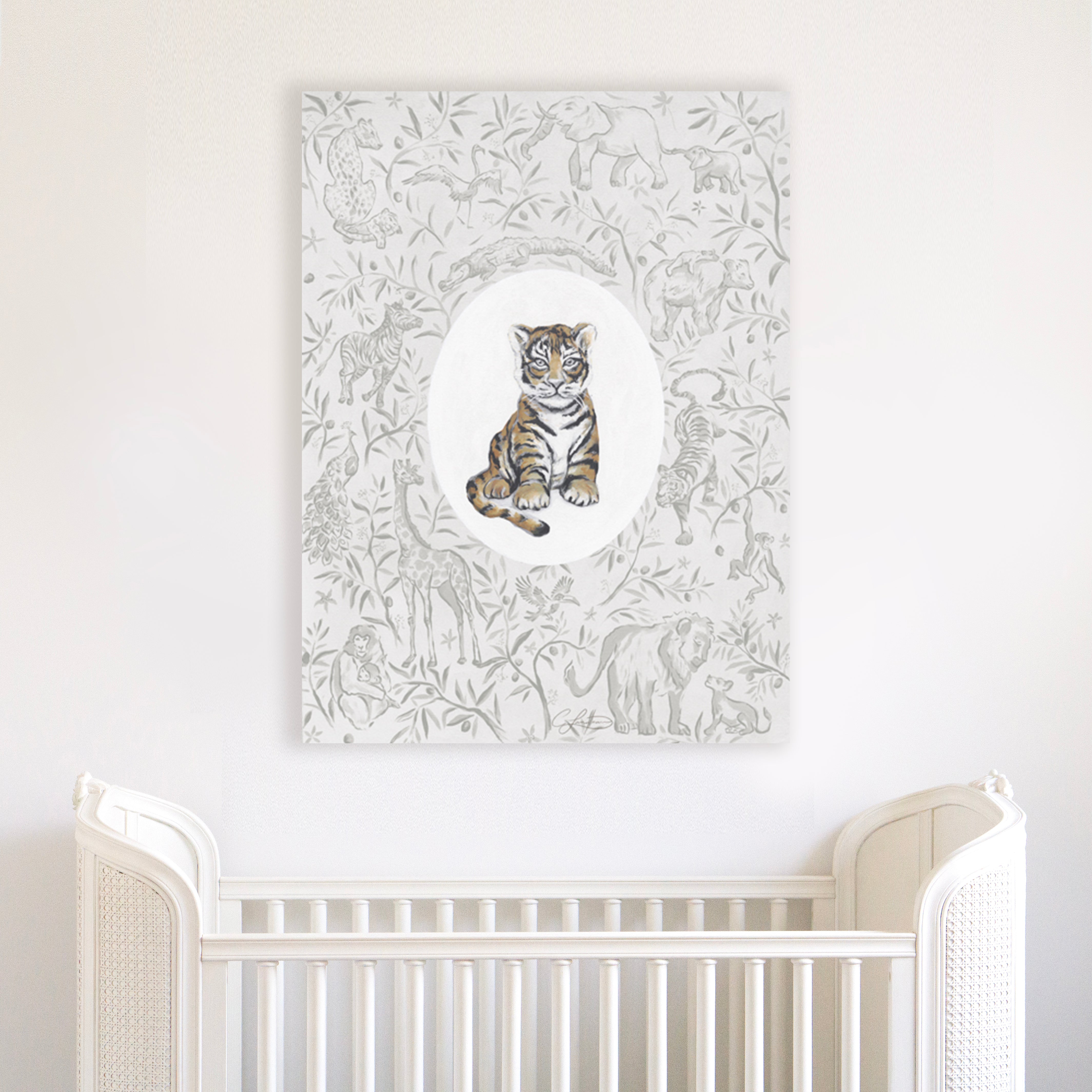 Wildly Loved: Tiger (with background)