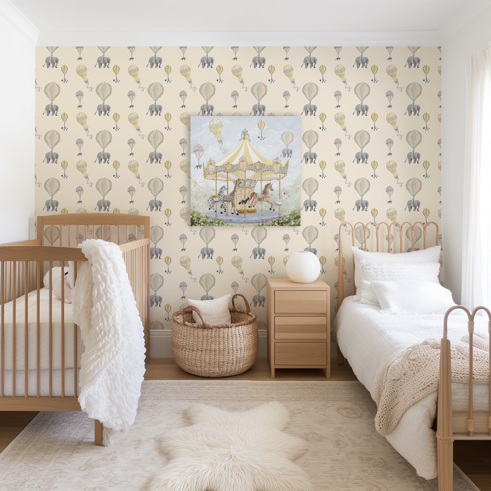 Customizable Nursery Wallpaper