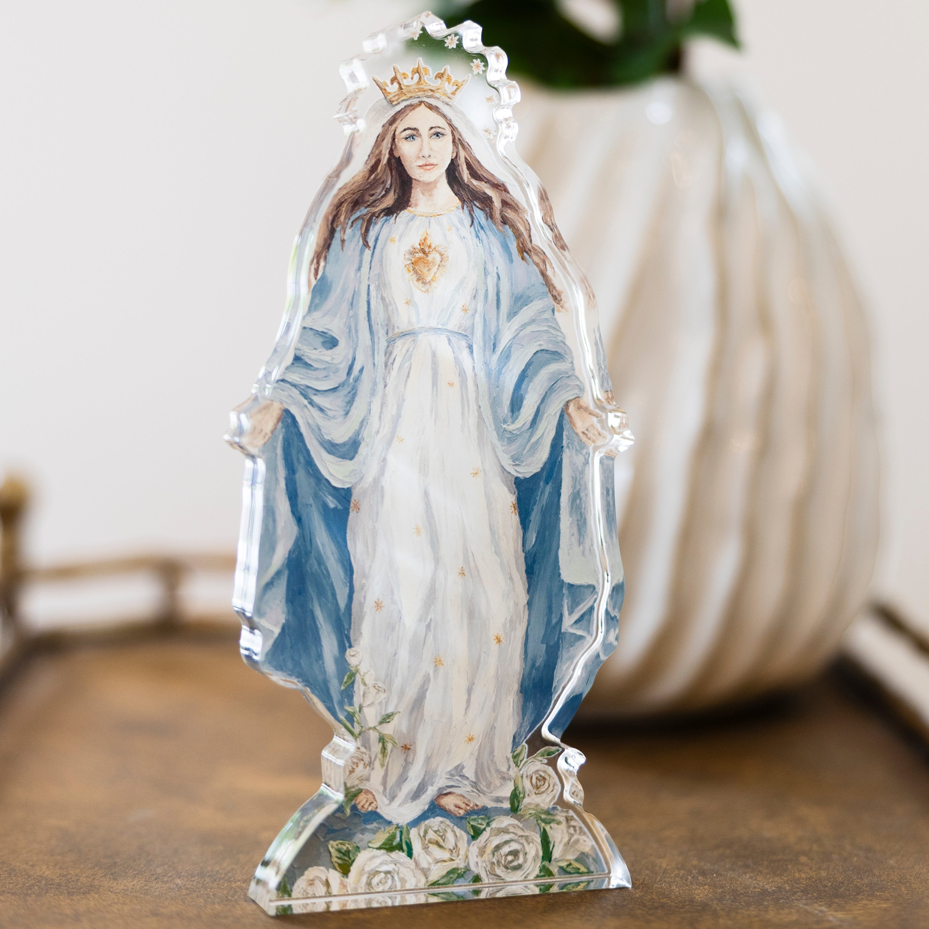 Hail Mary Acrylic Cut Print