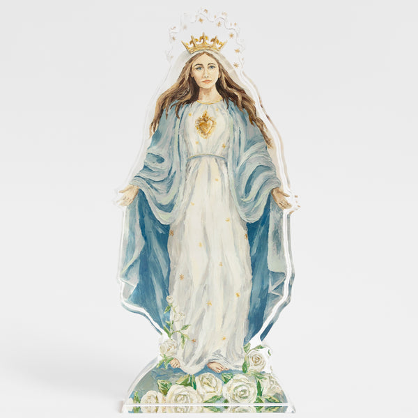 Hail Mary Acrylic Cut Print