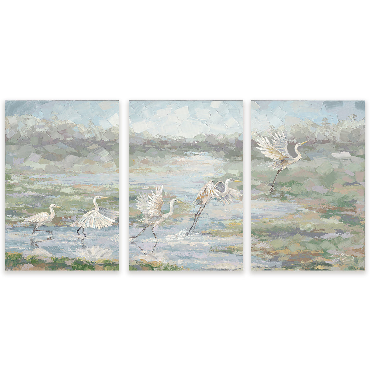 It's Been a Long, Long Time Triptych