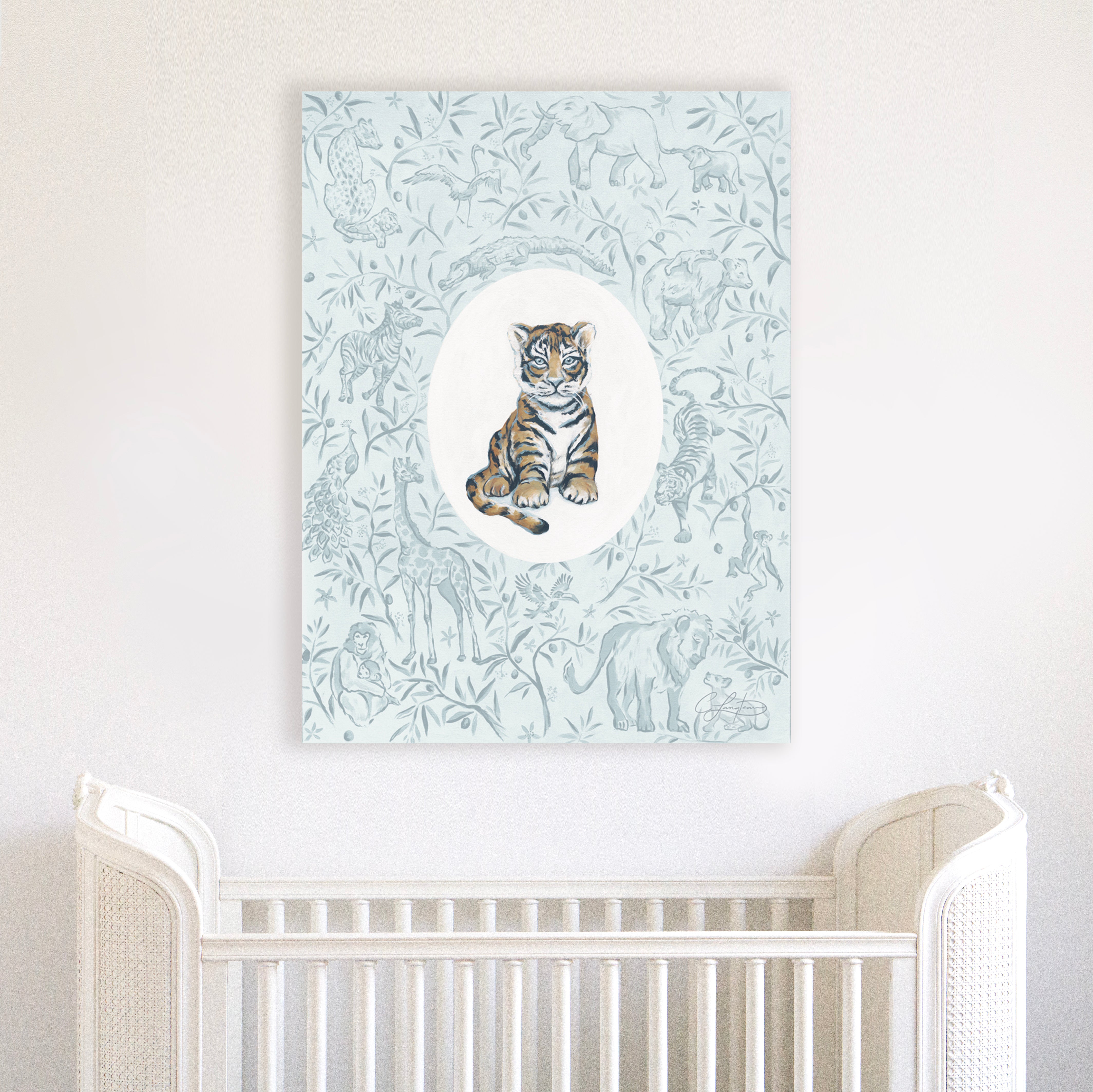 Wildly Loved: Tiger (with background)